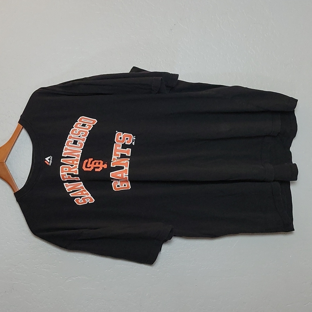 3XLT SAN FRANCISCO GIANTS faded Worn T Shirt - Picture 2 of 8